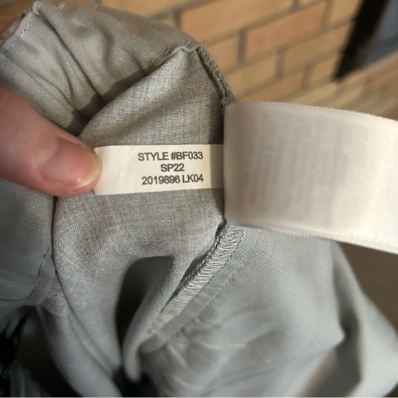 J. Crew Factory Elastic-Back Holland Pant Gray Twill Women’s Size 12P - Picture 5 of 7